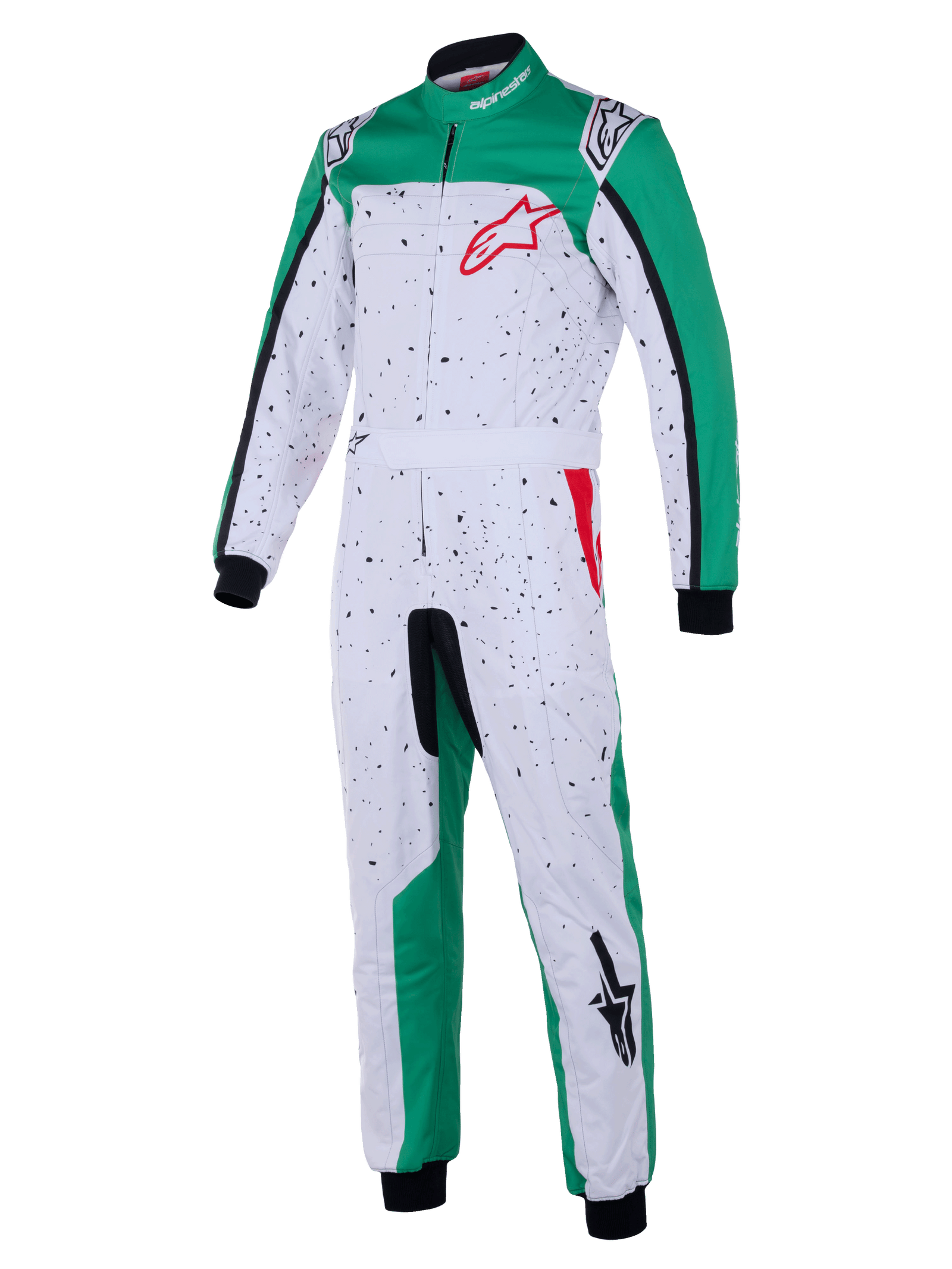 Alpinestars KMX-9 V3 S Suit Graphic 6 White/Green/Red Youth/Child/Kids